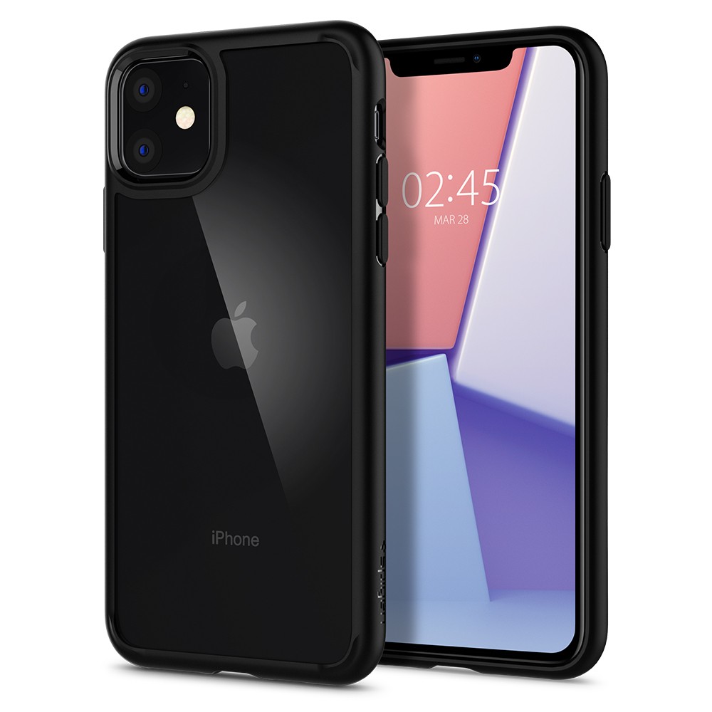 Tok Spigen "Ultra Hybrid" iPhone 11 készülékekhez - black
