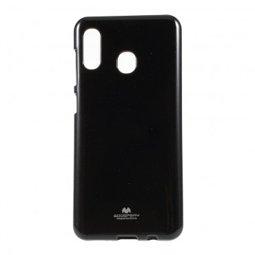 TPU gél tok Goospery iJelly Case Samsung Galaxy A30 / Galaxy A20 készülékekhez - fekete