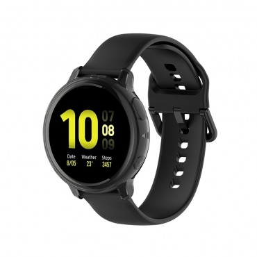 TPU gél tok Samsung Galaxy Watch Active 2 44mm készülékekhez - szürke TPU gél tok Samsung Galaxy Watch Active 2 44mm készülékekhez - szürke