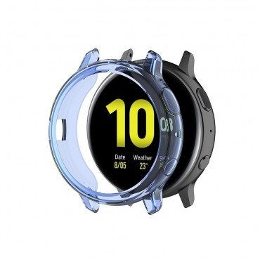 TPU gél tok Samsung Galaxy Watch Active 2 44mm készülékekhez - kék TPU gél tok Samsung Galaxy Watch Active 2 44mm készülékekhez - kék