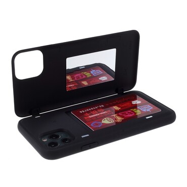 Hibrid TPU tok Goospery Door Bumper iPhone 11 Pro készülékekhez - fekete