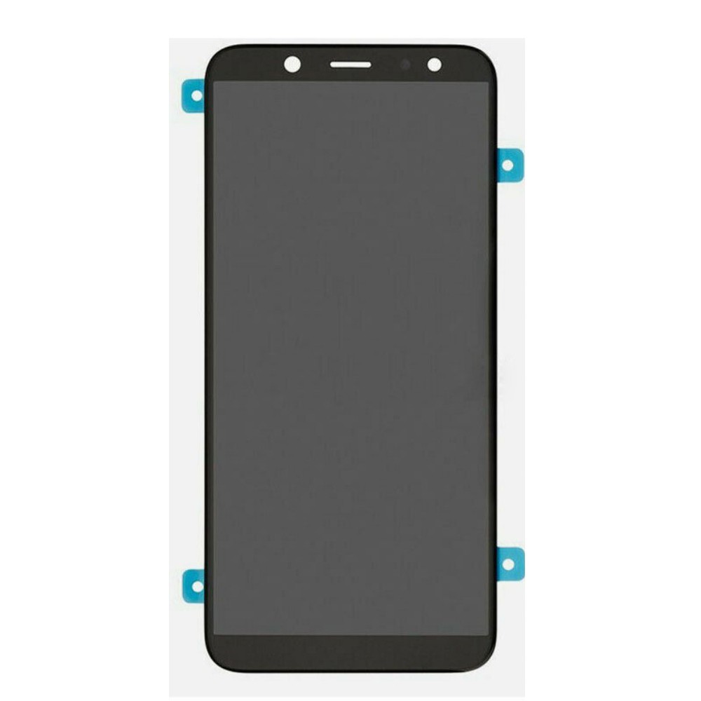 LCD kijelző Samsung Galaxy A6 2018 készülékekhez - fekete - OEM - AAA minőség