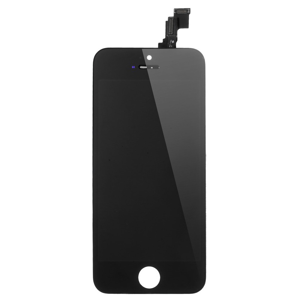 LCD kijelző iPhone 5C készülékekhez - fekete - AA minőség