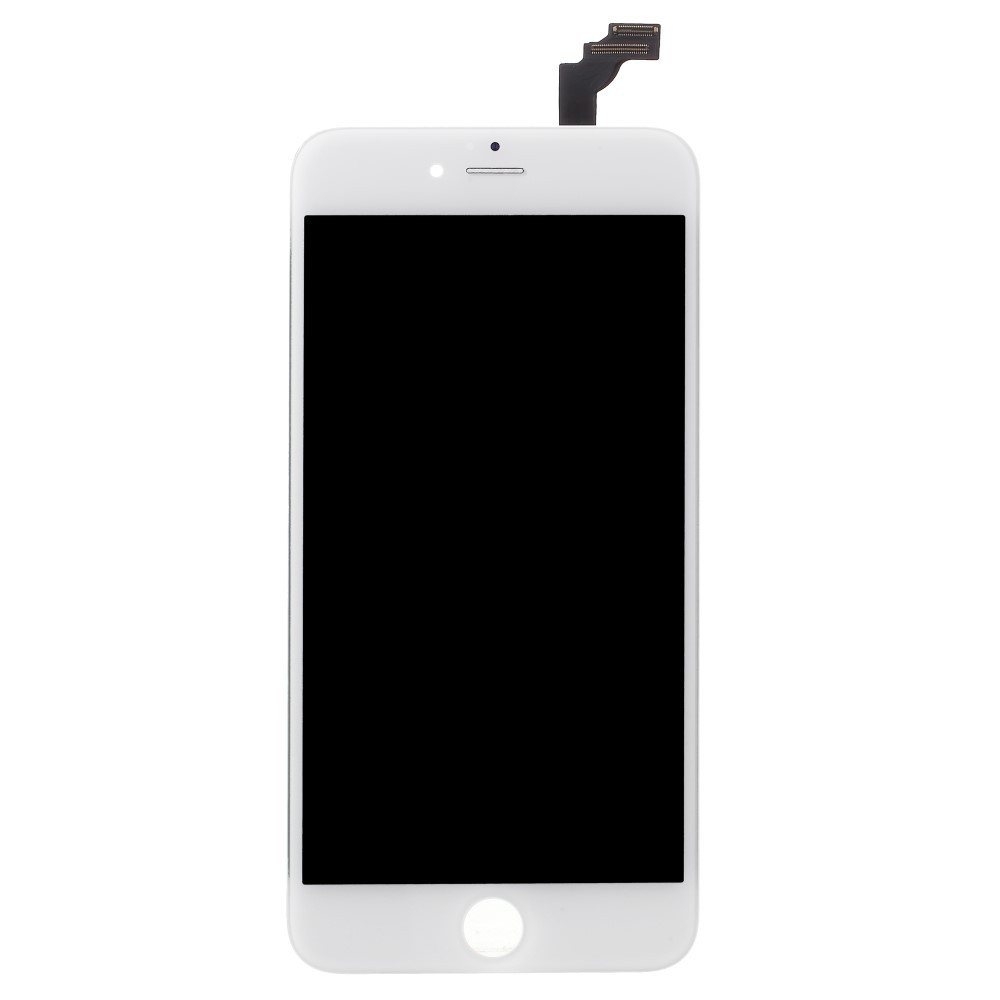 LCD kijelző iPhone 6 Plus készülékekhez - fehér - OEM - AAA minőség