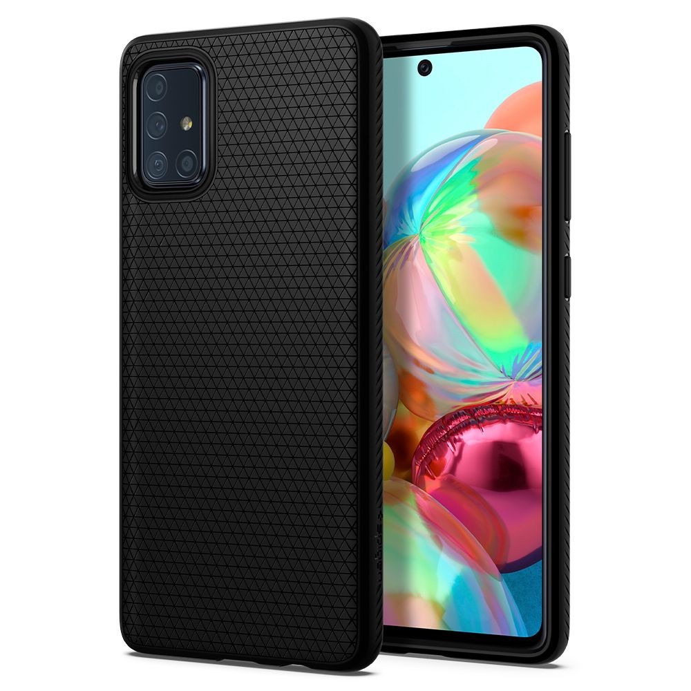 Tok Spigen "Liquid Air" Samsung Galaxy A71 készülékekhez - black