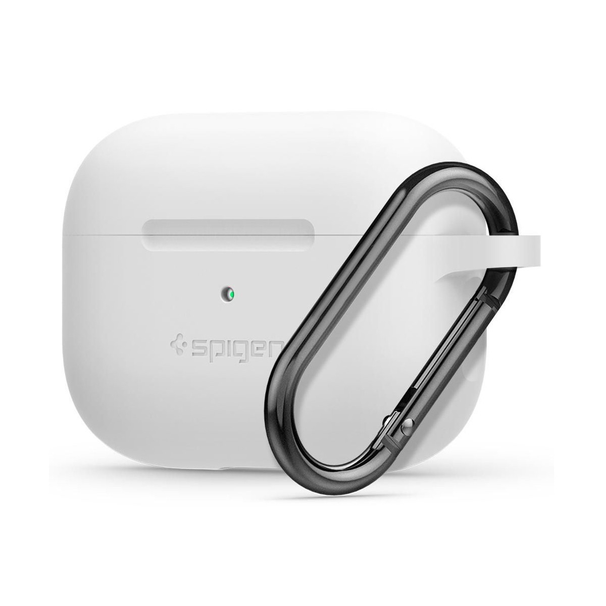 Tok Spigen "Silicone Fit" AirPods Pro készülékekhez - white