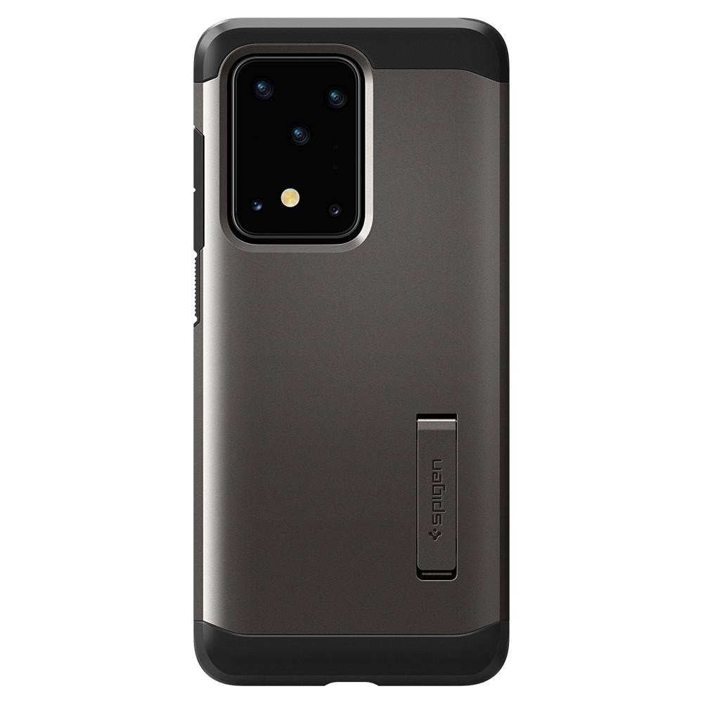 Tok Spigen "Tough Armor" Samsung Galaxy S20 Ultra készülékekhez - gunmetal