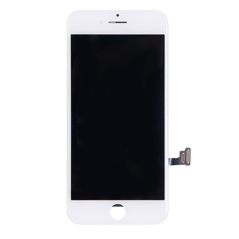 LCD kijelző iPhone 7 készulékekhez - fehér - OEM - AAA minőség