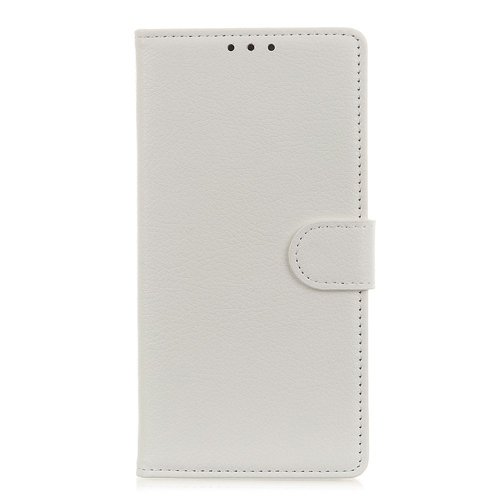 Elegáns nyitható tok "Litchi" Xiaomi Xiaomi Redmi K30 / Poco X2 készülékekhez - fehér