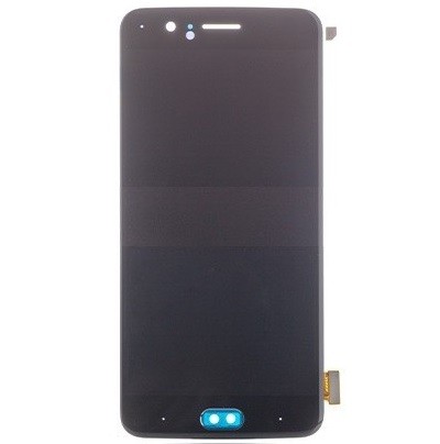 LCD kijelző OnePlus 5 készülékekhez - fekete - OEM - AAA minőség