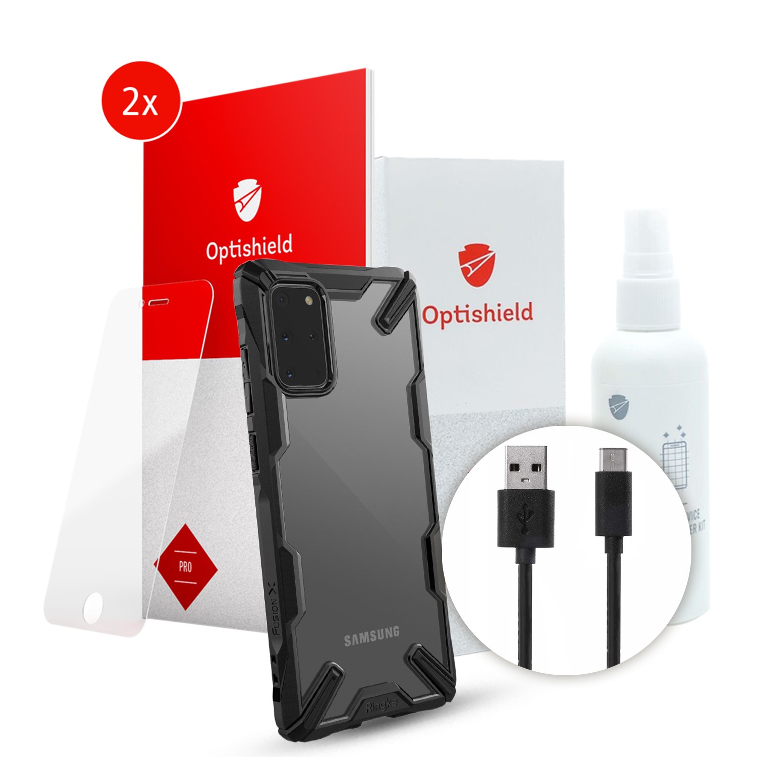 Fusion X Opti 5Pack Samsung Galaxy S20 Plus készülékekhez