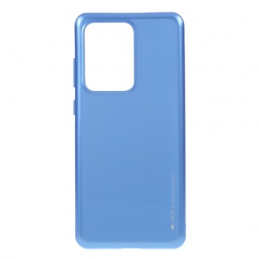TPU gél tok Goospery iJelly Case Samsung Galaxy S20 Ultra készülékekhez - kék