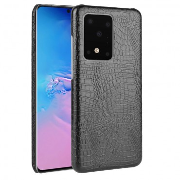 Tok "Croc" Samsung Galaxy S20 Ultra készülékekhez - fekete