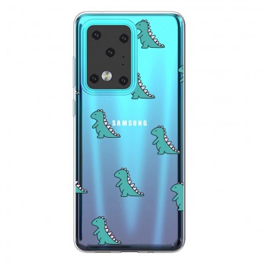 TPU gél tok "Dinosaurs" Samsung Galaxy S20 Ultra készülékekhez