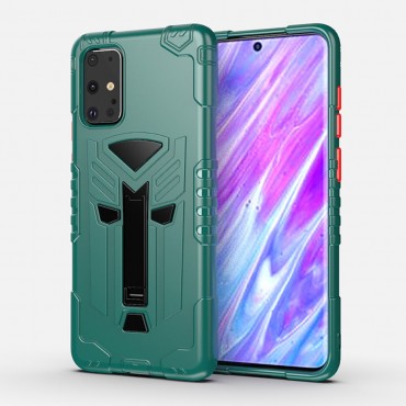 Hibrid TPU gél tok "King" Samsung Galaxy S20 Plus készülékekhez - zöld