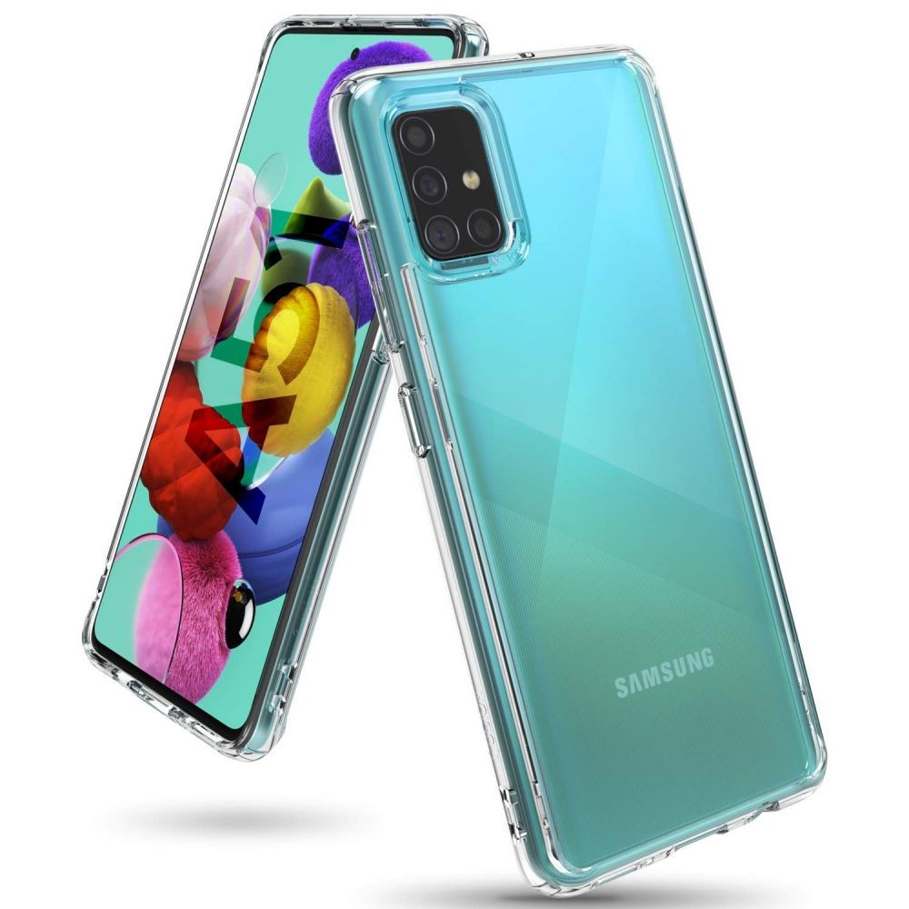 Tok Ringke "Fusion" Samsung Galaxy A51 készülékekhez - clear