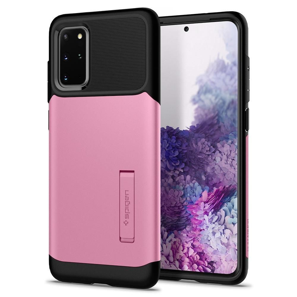 Tok Spigen "Slim Armor" Samsung Galaxy S20 Plus készülékekhez - rusty pink