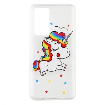 TPU gél tok "Unicorn" Huawei P40 Pro készülékekhez