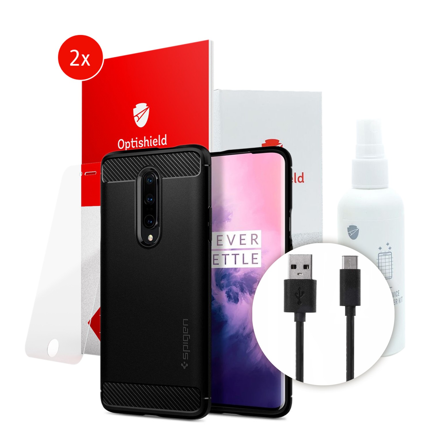 Rugged XXL 5 Pack OnePlus 7T Pro készülékekhez