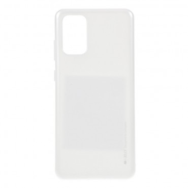 TPU gél tok Goospery iJelly Case Samsung Galaxy S20 Ultra készülékekhez - ezüst