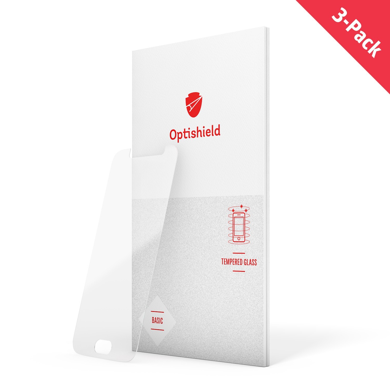 3-Pack Optishield 3D Full Body üvegfólia Huawei P40 készülékekhez