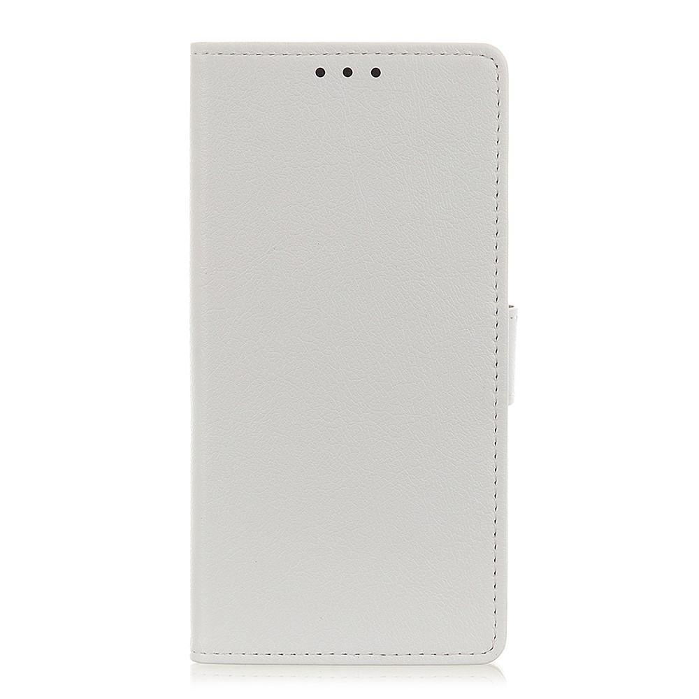 Nyitható tok "Litchi" Samsung Galaxy XCover Pro készülékekhez - fehér