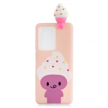 TPU gél tok "3D Cute IceCream" Huawei P40 készülékekhez