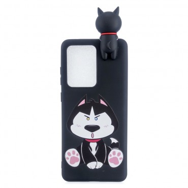 TPU gél tok "3D Cute Dog" Huawei P40 készülékekhez