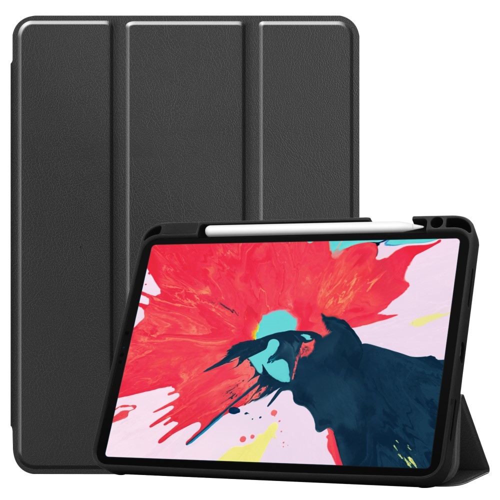 Rendkívül vékony nyitható tok "Fold" iPad Pro 11 2020 / iPad Pro 11 2021 / iPad Pro 11 2022 készülékekhez - fekete
