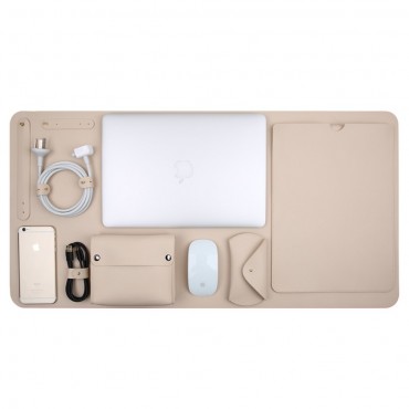 Laptoptáska műbőrből 5in1 Modish 12" - arany