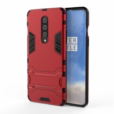 Strapabíró tok "Impact X" OnePlus 8 készülékekhez - piros Strapabíró tok "Impact X" OnePlus 8 készülékekhez - piros