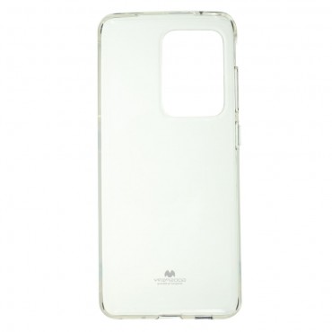 TPU gél tok Goospery Clear Jelly Case Samsung Galaxy S20 Ultra készülékekhez - átlátszó
