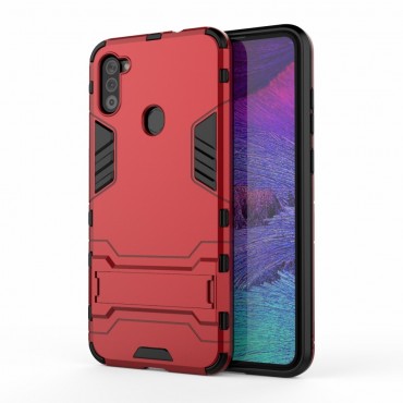 Strapabíró tok "Impact X" Samsung Galaxy A11 készülékekhez - piros