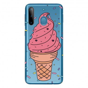 TPU gél tok "Ice Cream" Samsung Galaxy A11 készülékekhez