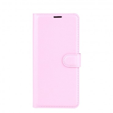 Nyitható tok "Litchi" Samsung Galaxy Note 20 készülékekhez - rózsasín