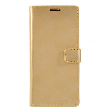 Nyitható tok és tárca Goospery Mansoor Diary Samsung Galaxy S20 Ultra készülékekhez - arany