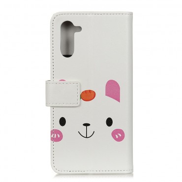 Divatos nyitható tok "Smirk" Realme X50 Pro 5G készülékekhez