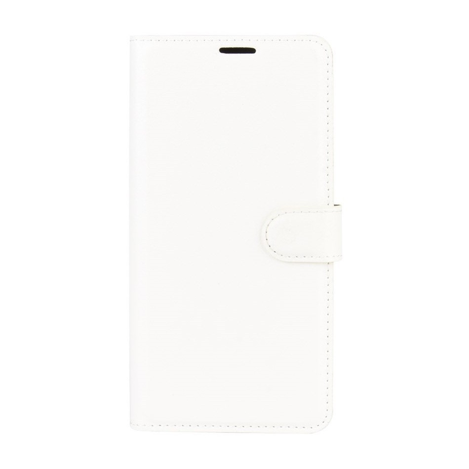 Nyitható tok "Litchi" iPhone 12 Mini készülékekhez - fehér