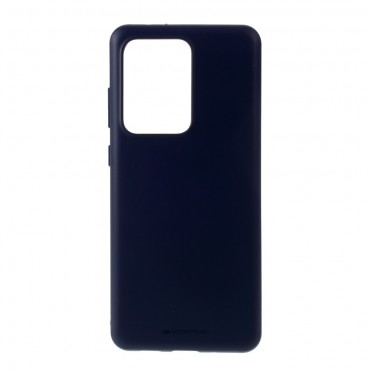 TPU gél tok Goospery Soft Feeling Case Samsung Galaxy S20 Ultra készülékekhez - kék
