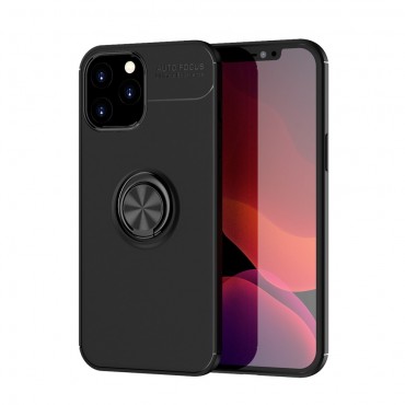 TPU gél tok "Multi Ring" iPhone 12 Pro Max készülékekhez - fekete