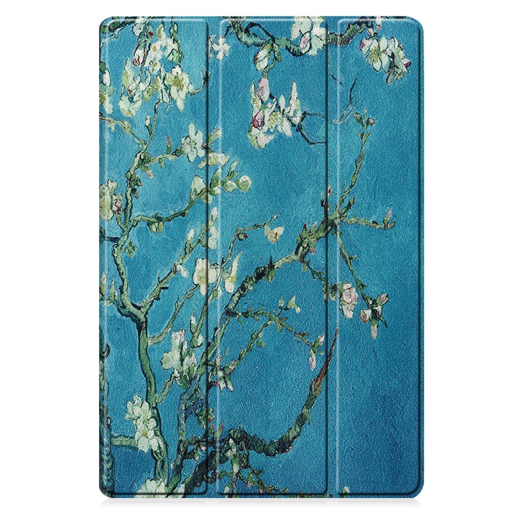 Divatos nyitható tok "Almond Tree" Samsung Galaxy Tab S7 Plus / Tab S7 FE / Tab S8 Plus készülékekhez