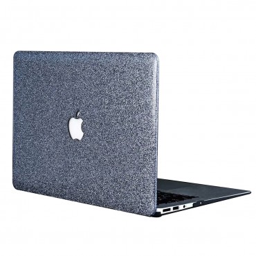 Tok MacBook Pro 13“ 2nd Gen (A1425, A1502) készülékekhez Glitter Leather - ezüst