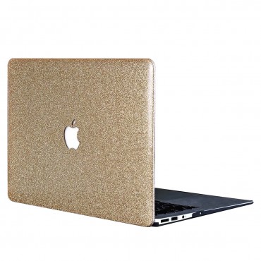 Tok MacBook Pro 13“ 2nd Gen (A1425, A1502) készülékekhez Glitter Leather - arany