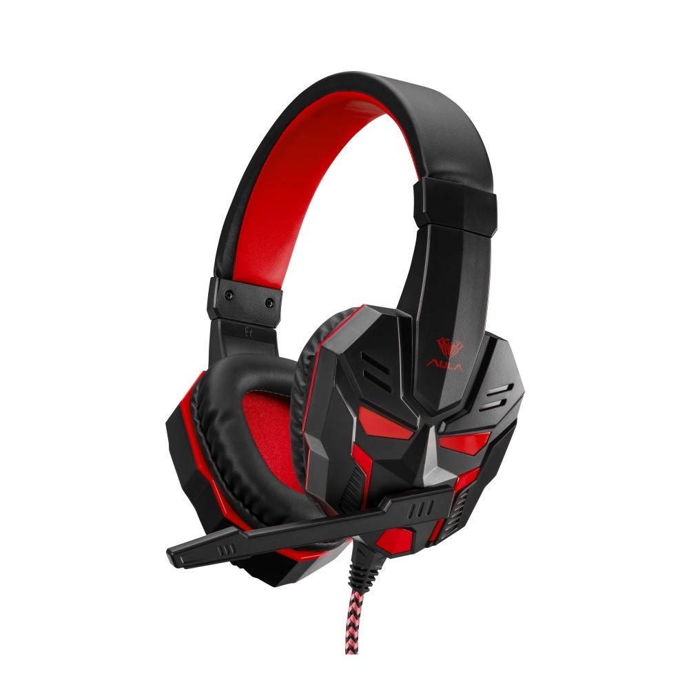 Bluetooth Gaming Over-Ear fejhallgató "Prime" - piros