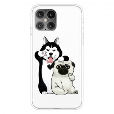 TPU gél tok "Dog Bros" iPhone 12 Pro Max készülékekhez