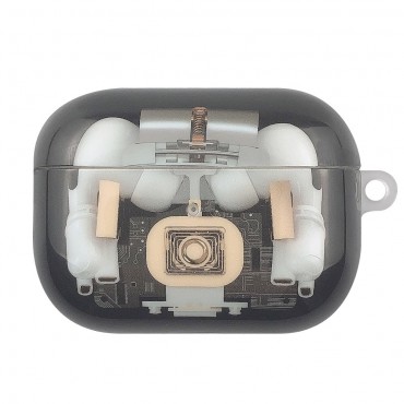 TPU gél tok "Mechanical Structure" Apple AirPods Pro készülékekhez