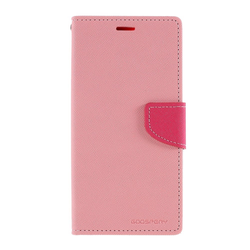 Elegáns nyitható tok Goospery Fancy Diary iPhone 12 Pro Max készülékekhez - rózsaszín