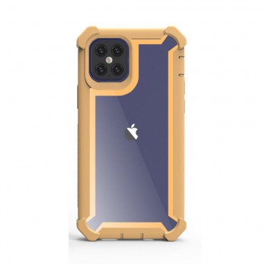 Hibrid tok "Sturdy" iPhone 12 Pro Max készülékekhez - sárga