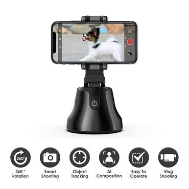 Telefontartó automatikus követéssel "FoloMe" felvételezéshez szabad kézzel Apple készülékekhez