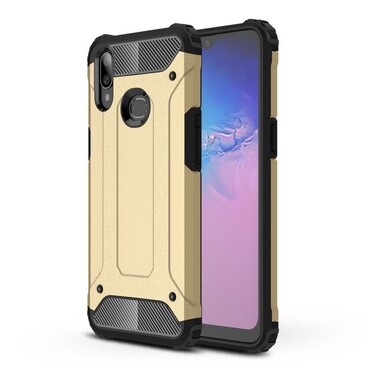 Strapabíró tok "Rock" Samsung Galaxy A10s készülékekhez - arany